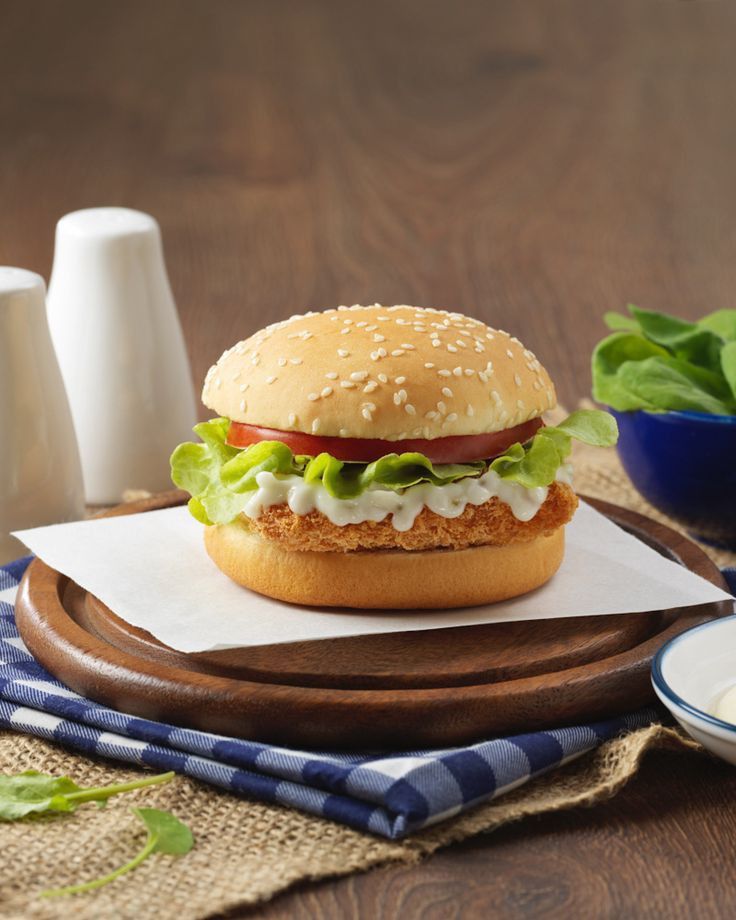 Chicken Patty Burger